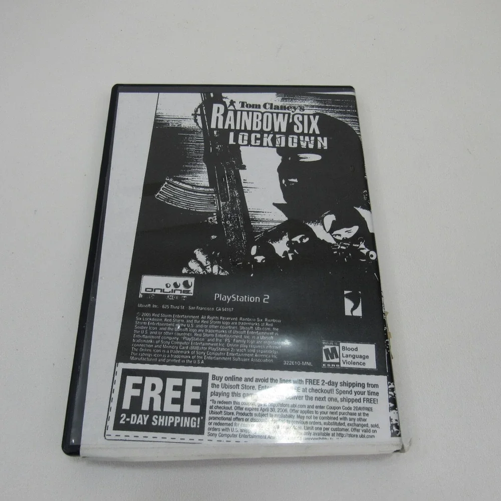 Brothers in Arms Earned in Blood - Playstation‎ 2 PS2